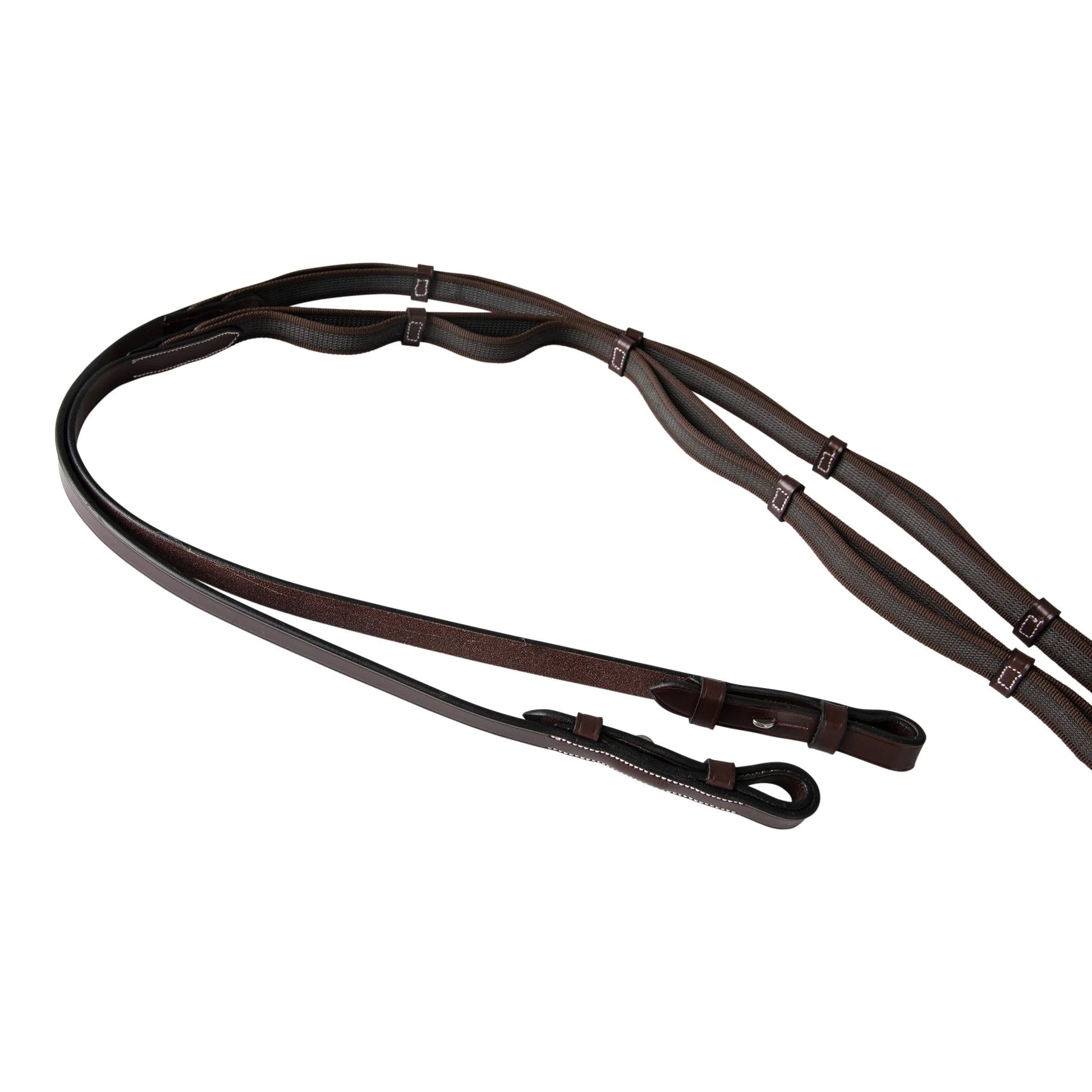 Huntley Equestrian Sedgwick Double Layer Web Grip Reins