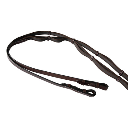 Huntley Equestrian Sedgwick Double Layer Web Grip Reins