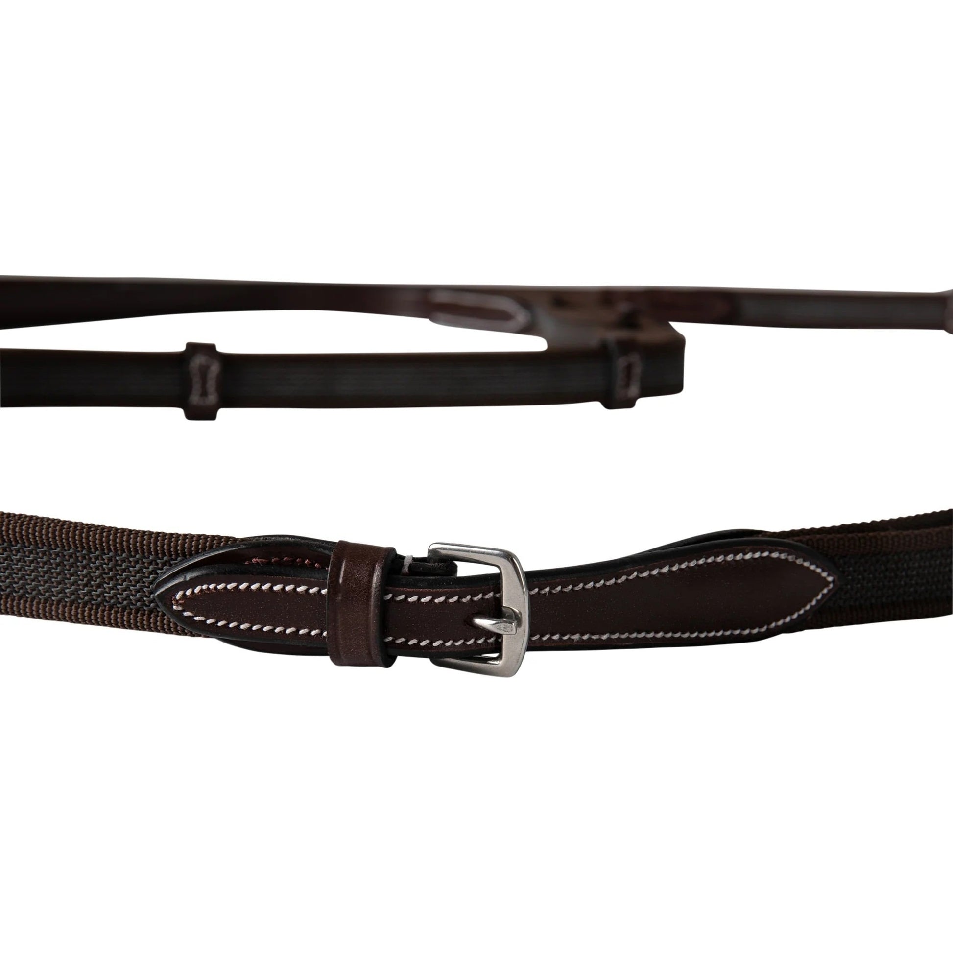 Huntley Equestrian Sedgwick Double Layer Web Grip Reins
