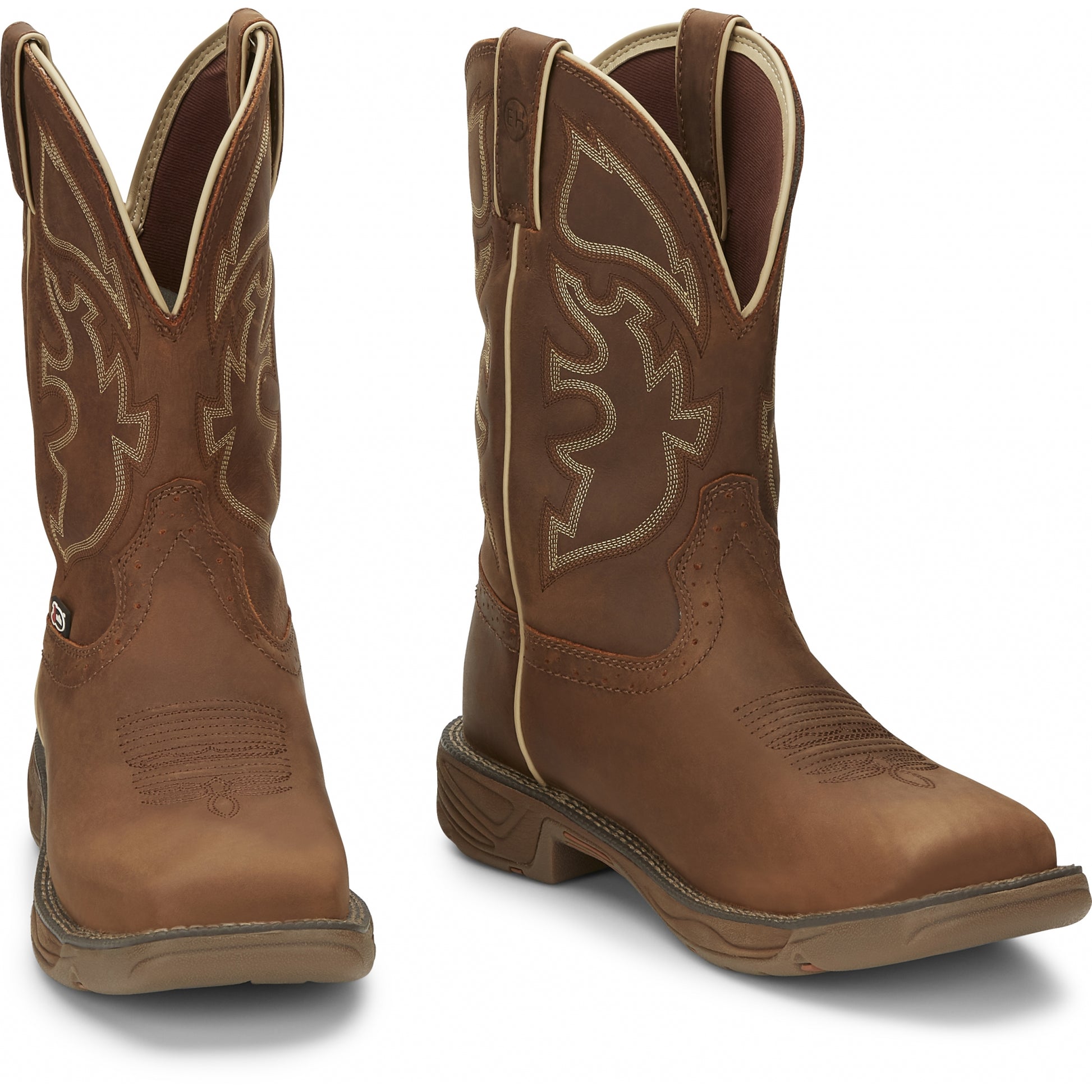 Justin Mens Rush 11" Waterproof Boots