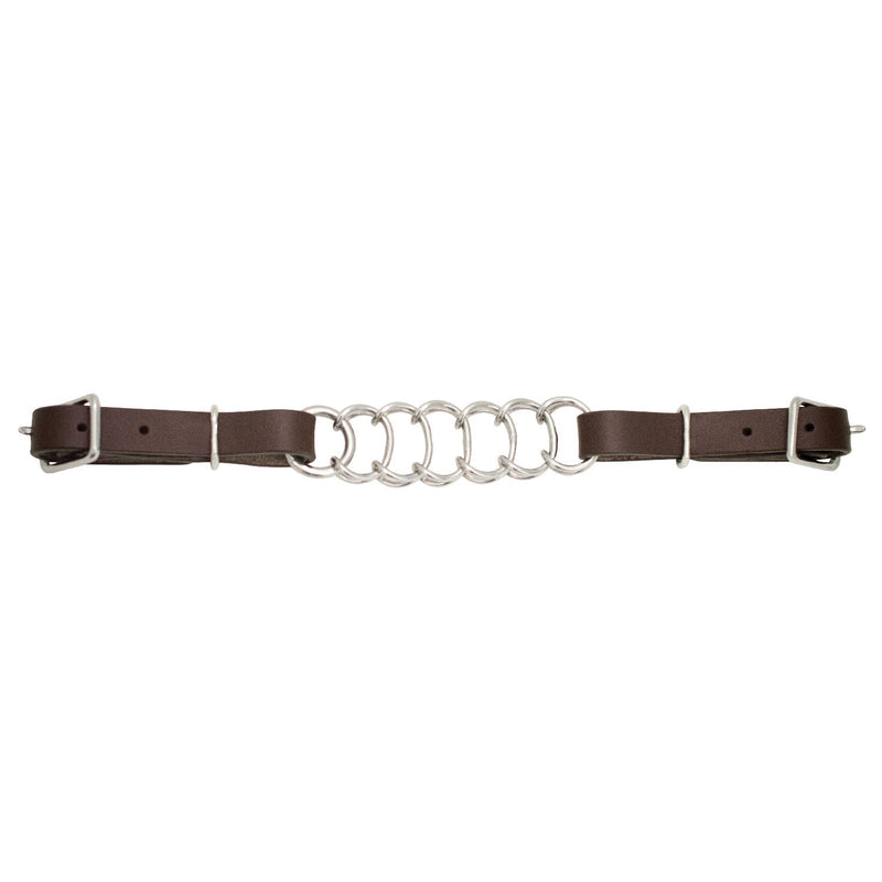 Metalab Stainless Steel English Curb Chain with Leather Strap