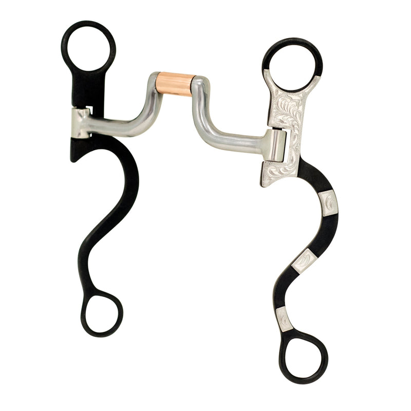 Partrade Cowboy Tack Hinged Square Port Bit