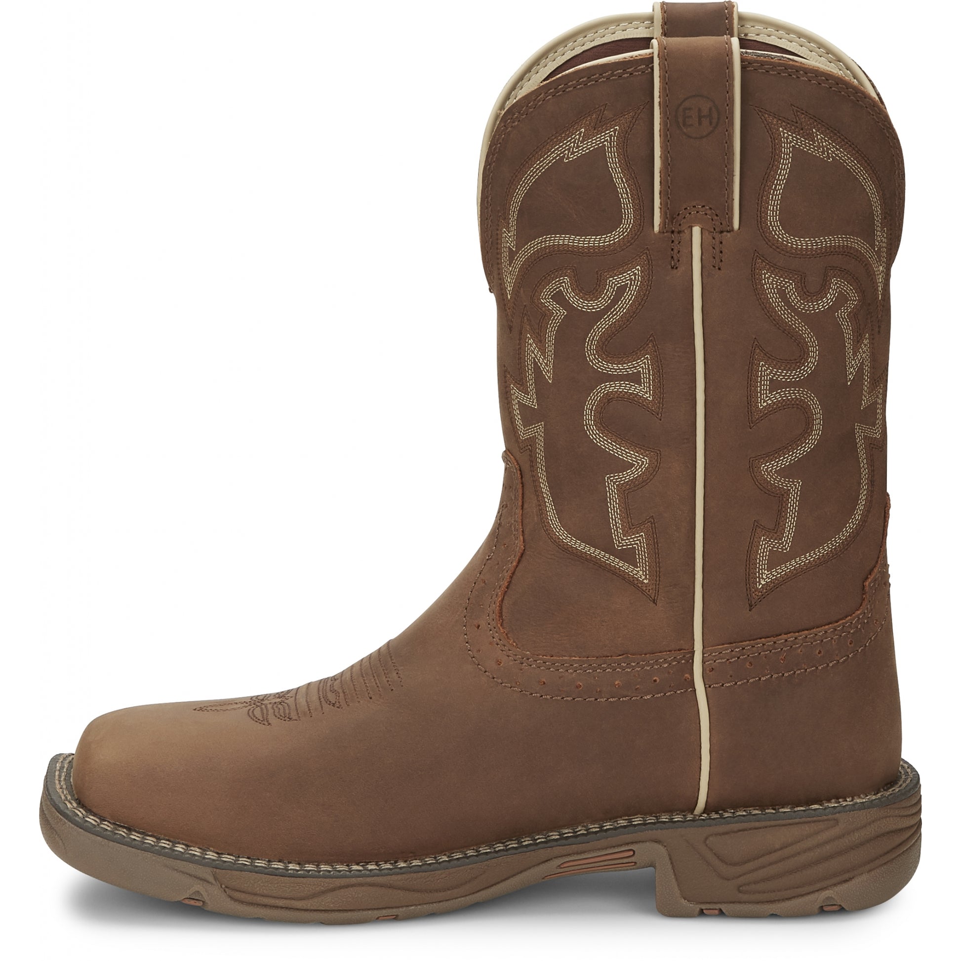 Justin Mens Rush 11" Waterproof Steel Toe Boots