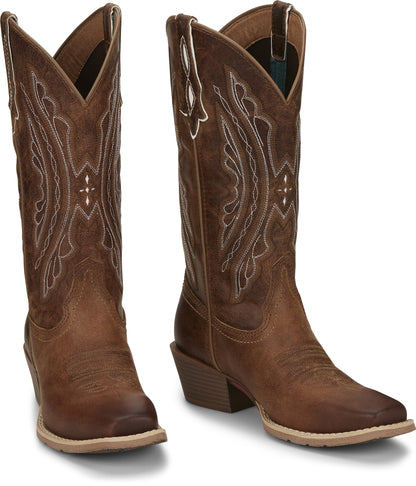 Justin Ladies Rein 12" Western Boots