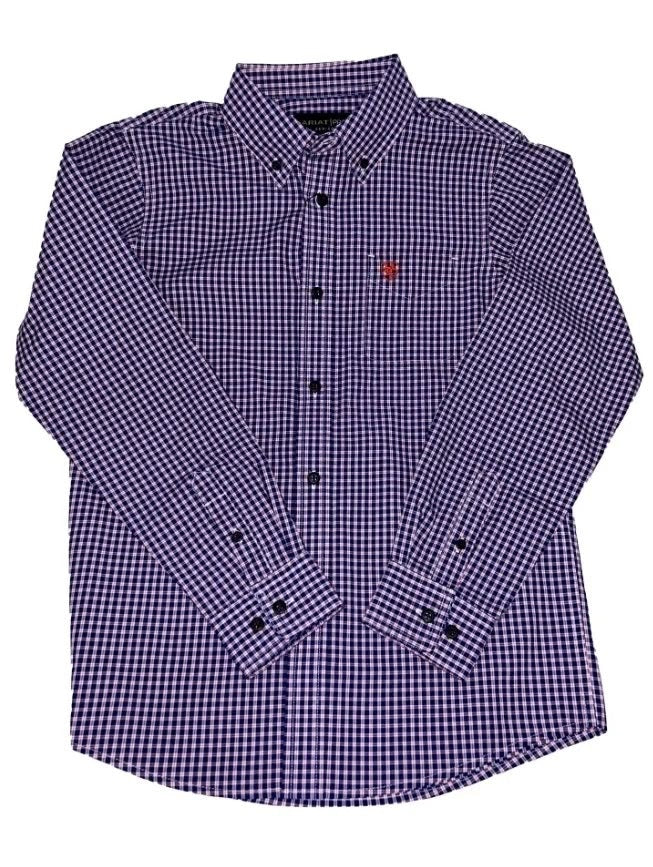 Ariat Kids Pro Series Louis Classic Long Sleeve Shirt