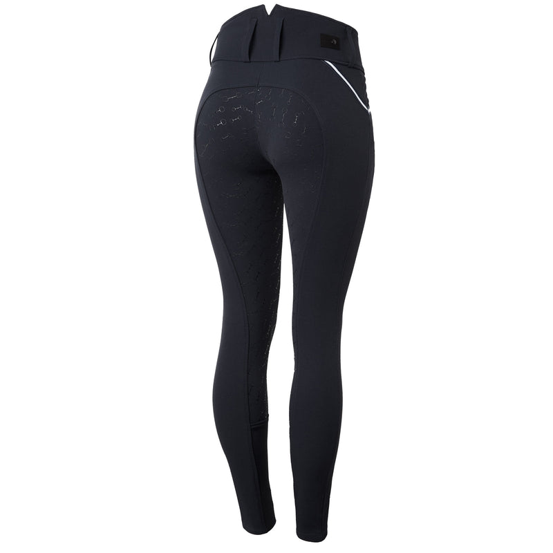 Horze Ladies Della High Waist FS Breeches with Piping Tape