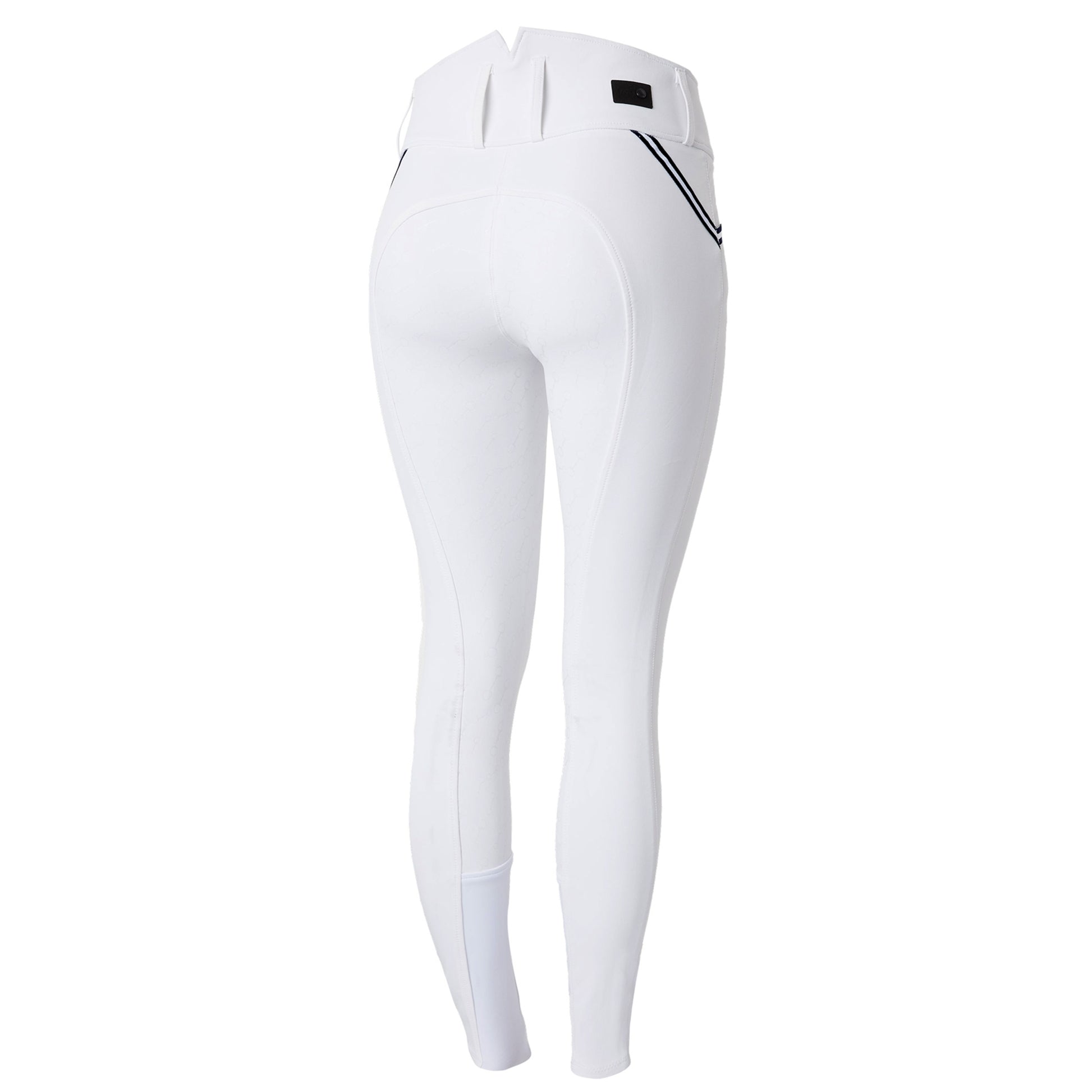 Horze Ladies Della High Waist FS Breeches with Piping Tape