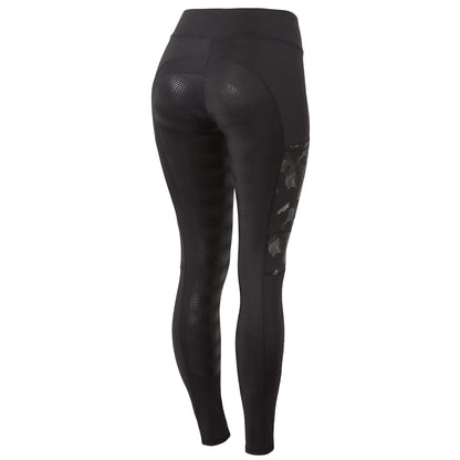 Horze Ladies Luminox Tights with Reflective Print