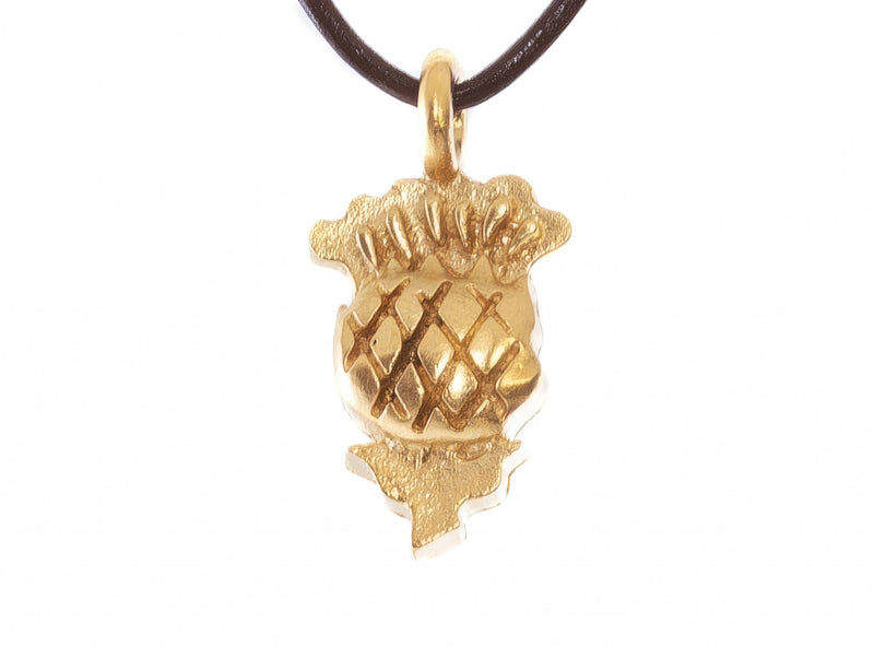 Lady Thistle Flower Logo Pendant