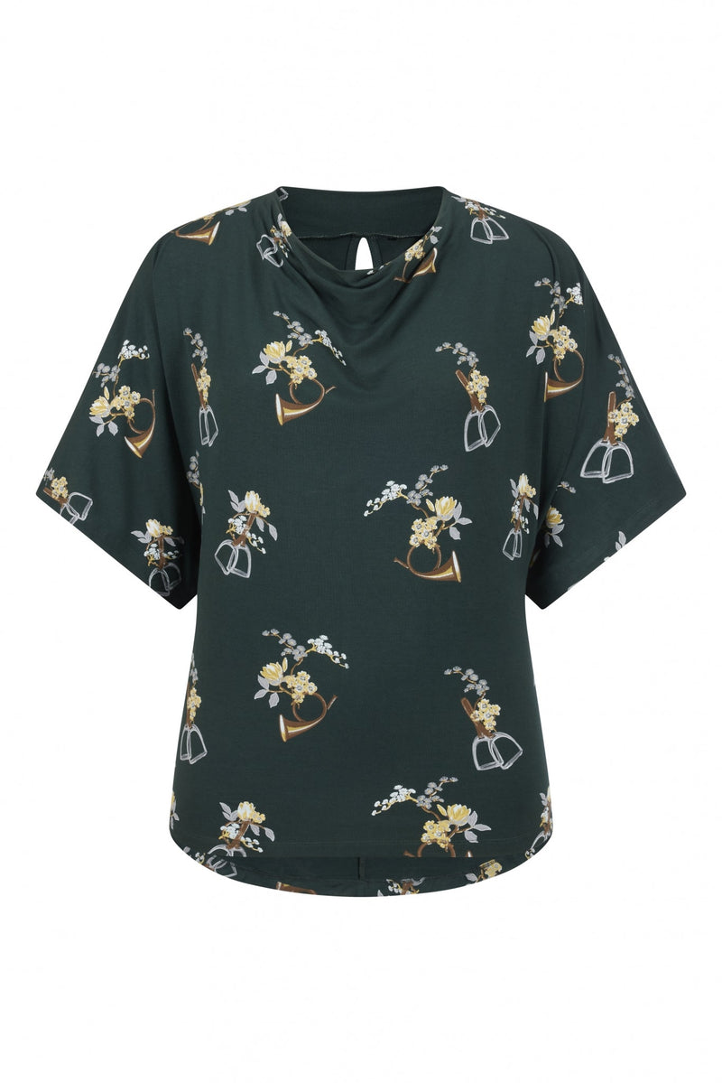 EQL by Kerrits Ladies Lexi Cowl Neck Dolman Top