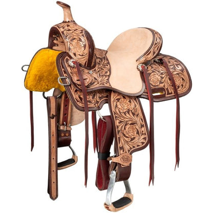 Silver Royal Youth Moulton Barrel Saddle