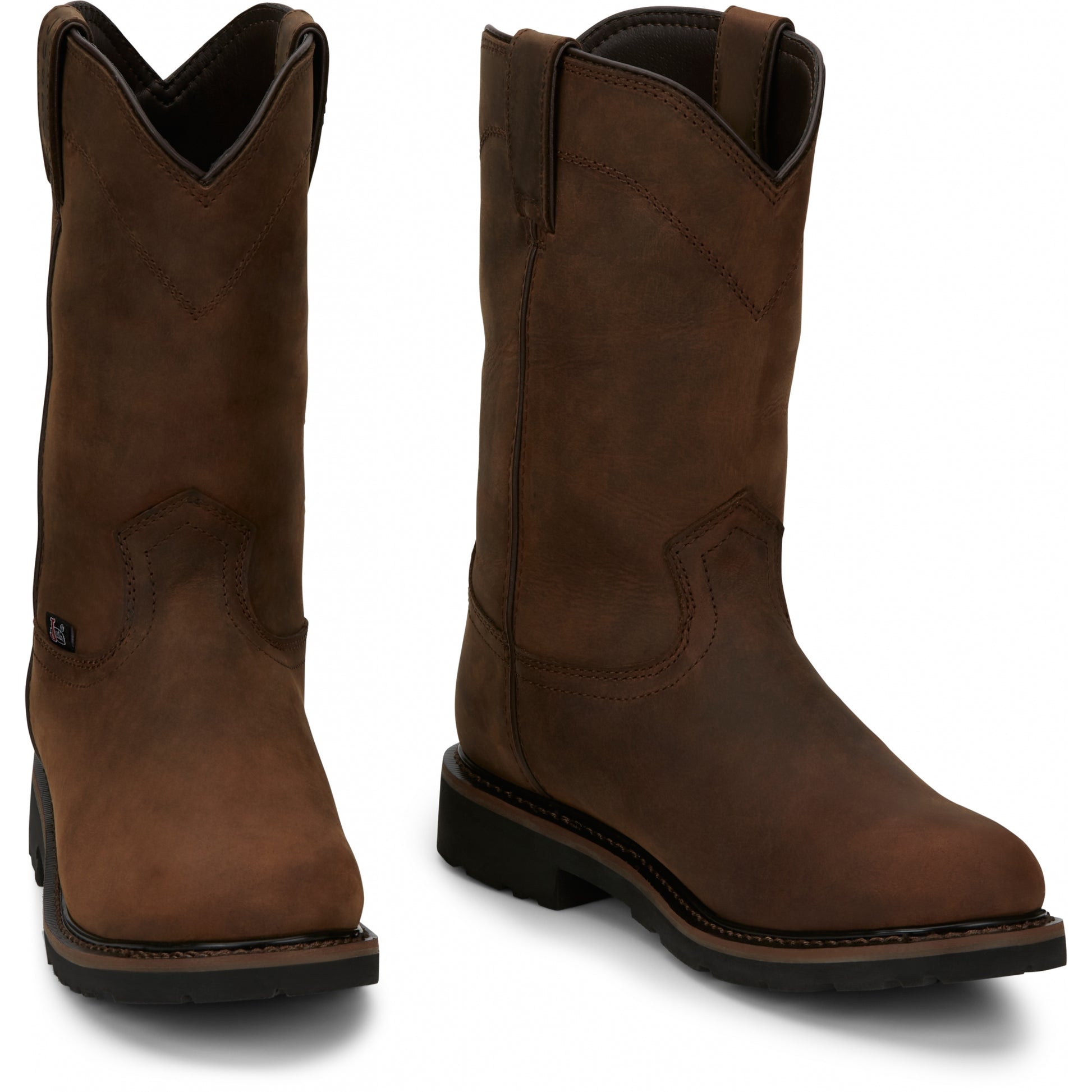 Justin Mens Drywall 10" Waterproof Boots