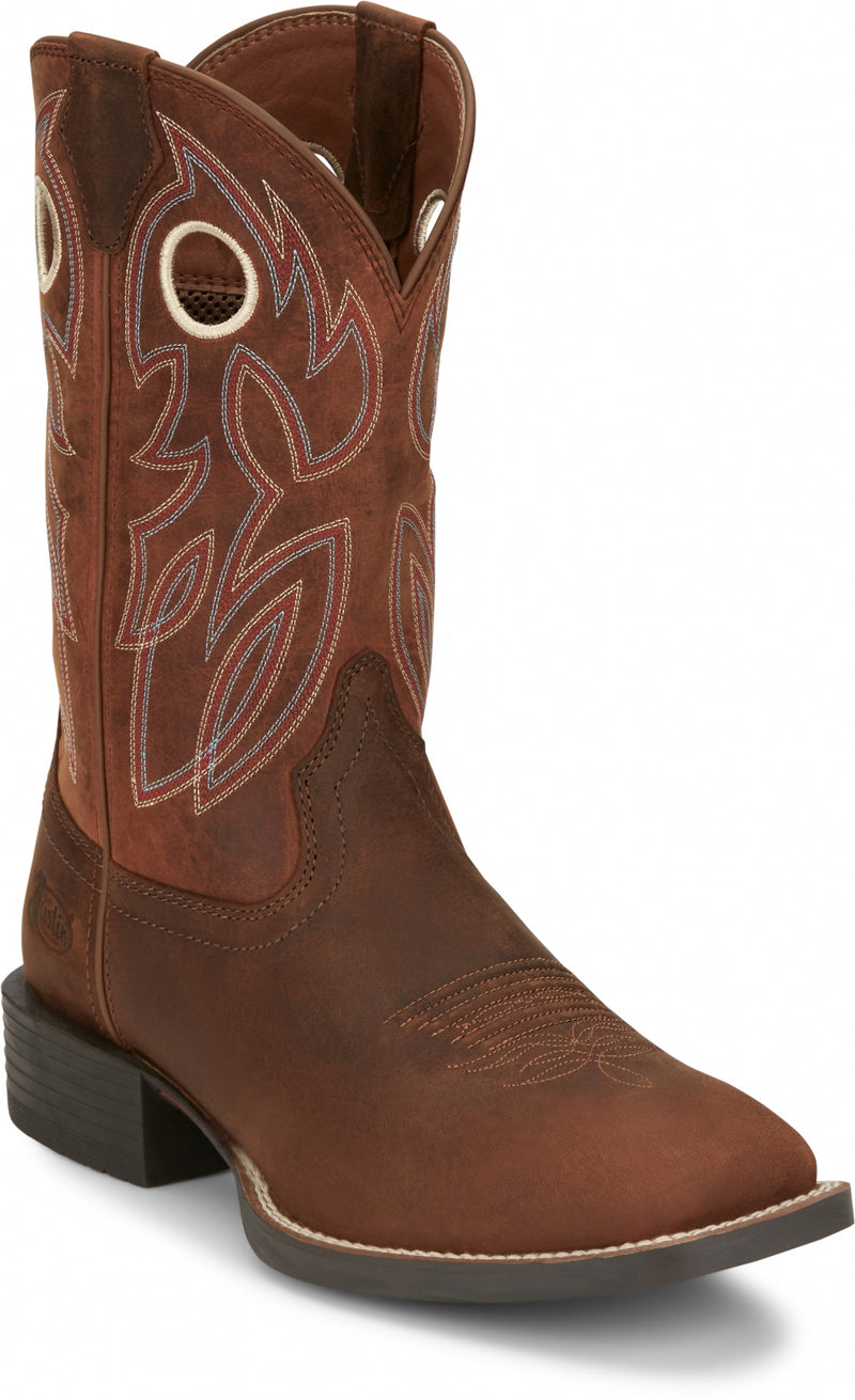 Justin Mens Bowline 11" Western Boots
