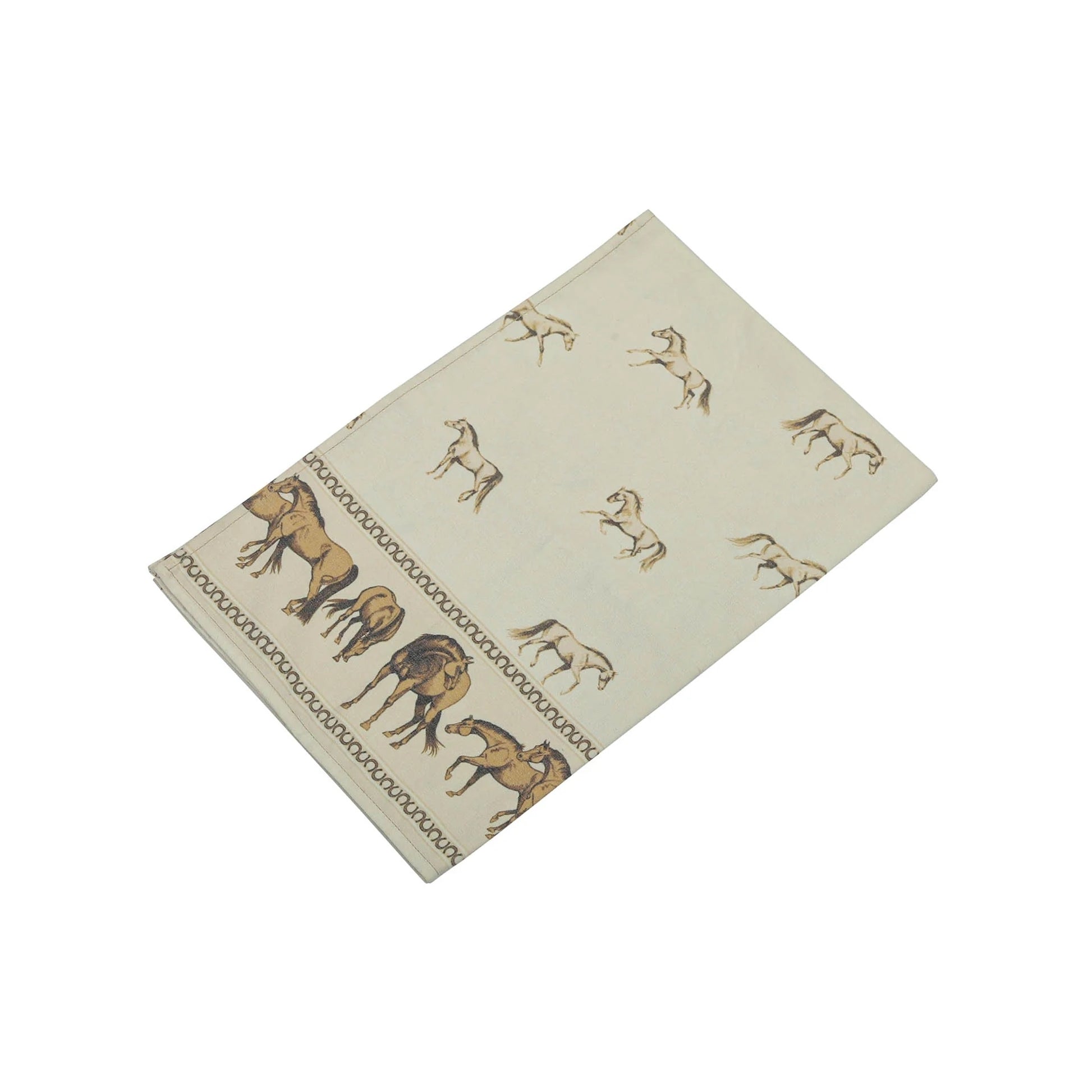 AWST Int'l Lila Horses on the Border Kitchen Towel