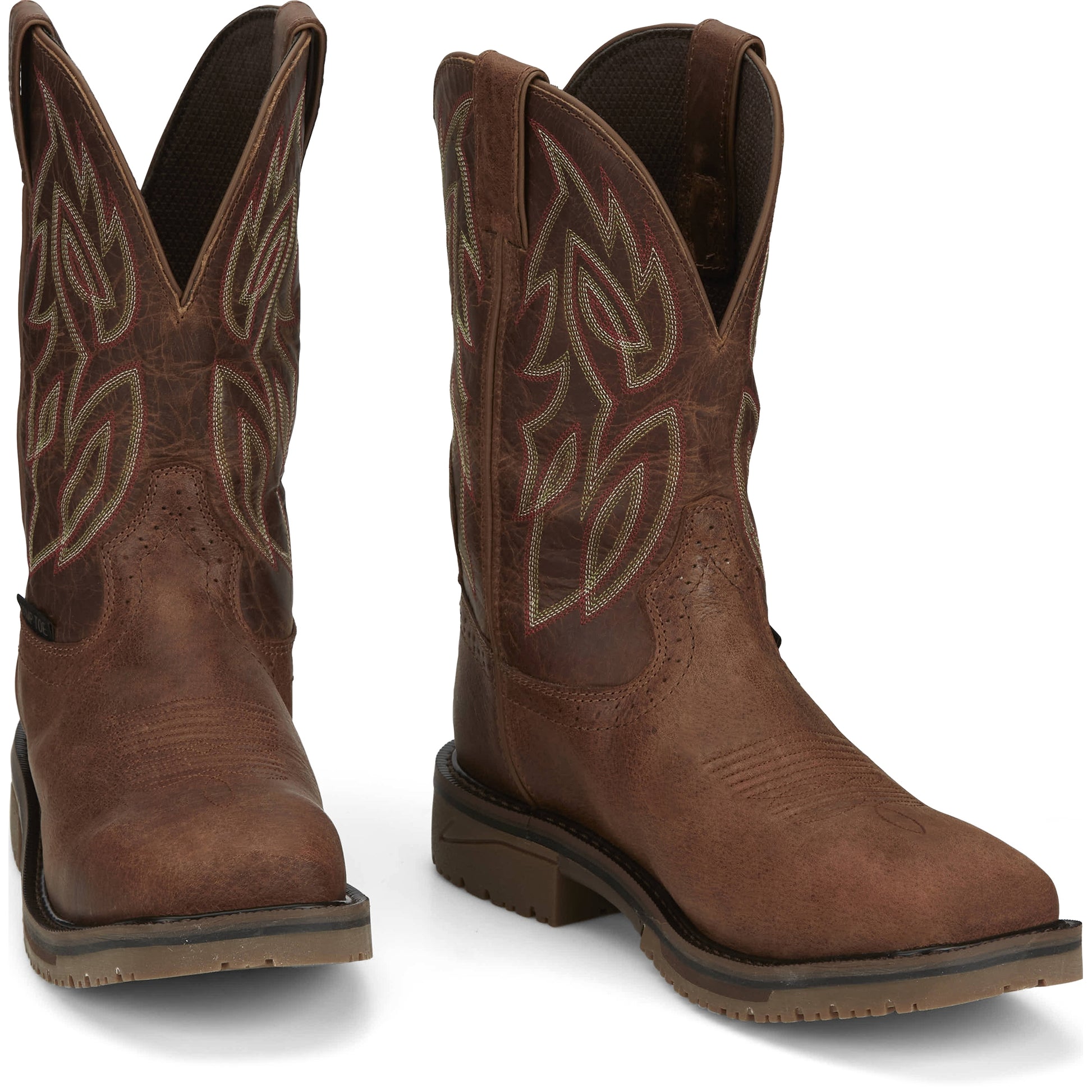 Justin Mens Wolfe 11" Waterproof Nano Comp Toe Boots