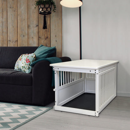 Richell Wooden End Table Crate
