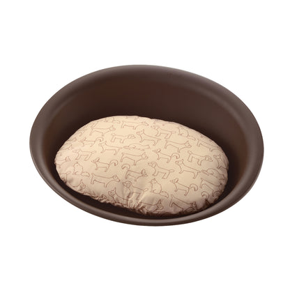 Richell Oval Plastic Pet Bed