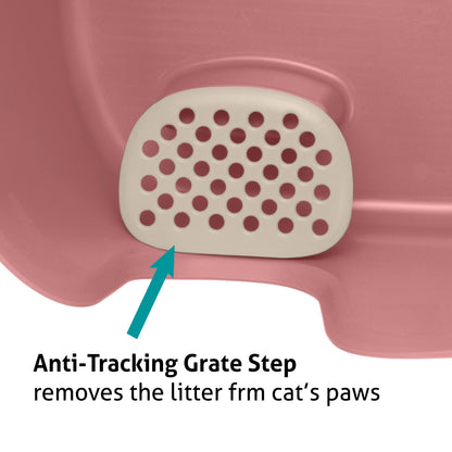 Richell PAW TRAX High Wall Cat Litter Box