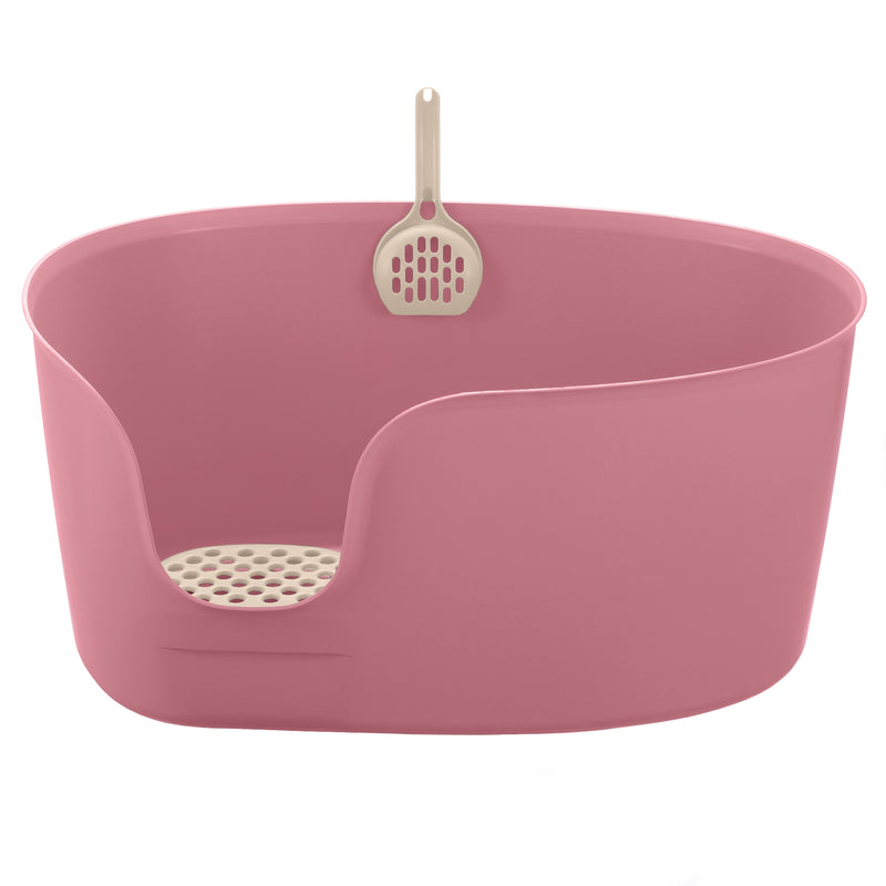 Richell PAW TRAX High Wall Cat Litter Box