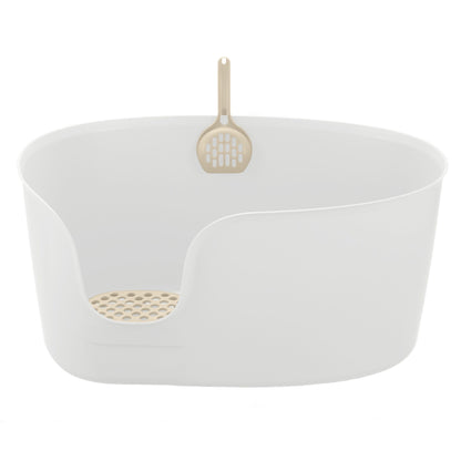 Richell PAW TRAX High Wall Cat Litter Box