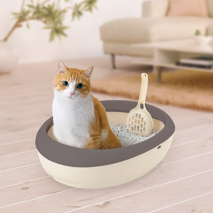 Richell PAW TRAX Top Open Cat Litter Pan