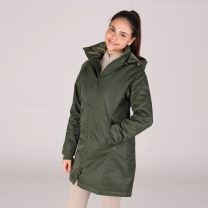Shires Aubrion Ladies Halcyon Mid Length Waterproof Coat
