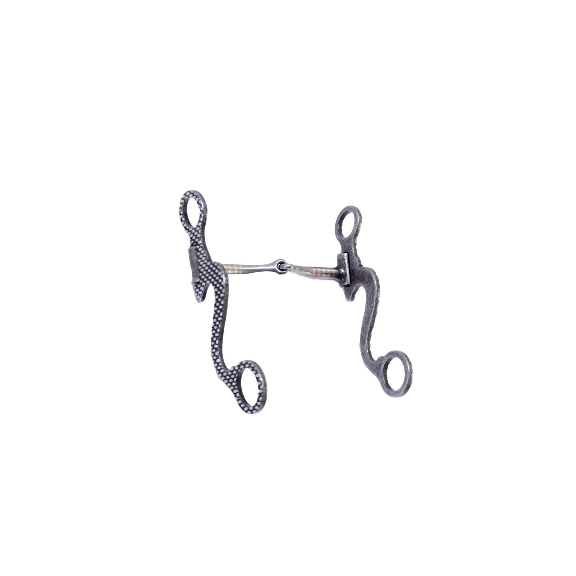 Brazos River Rasp Snaffle Mouth Bit