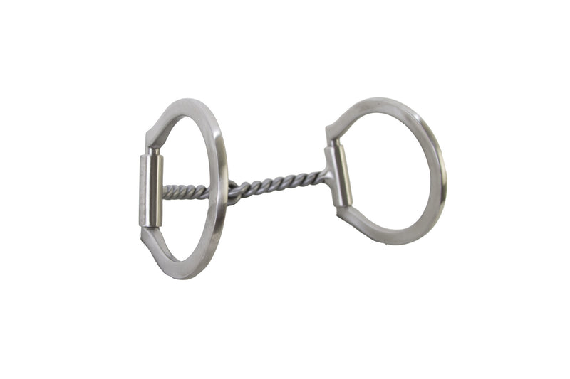 Twisted Snaffle Offset D Bit