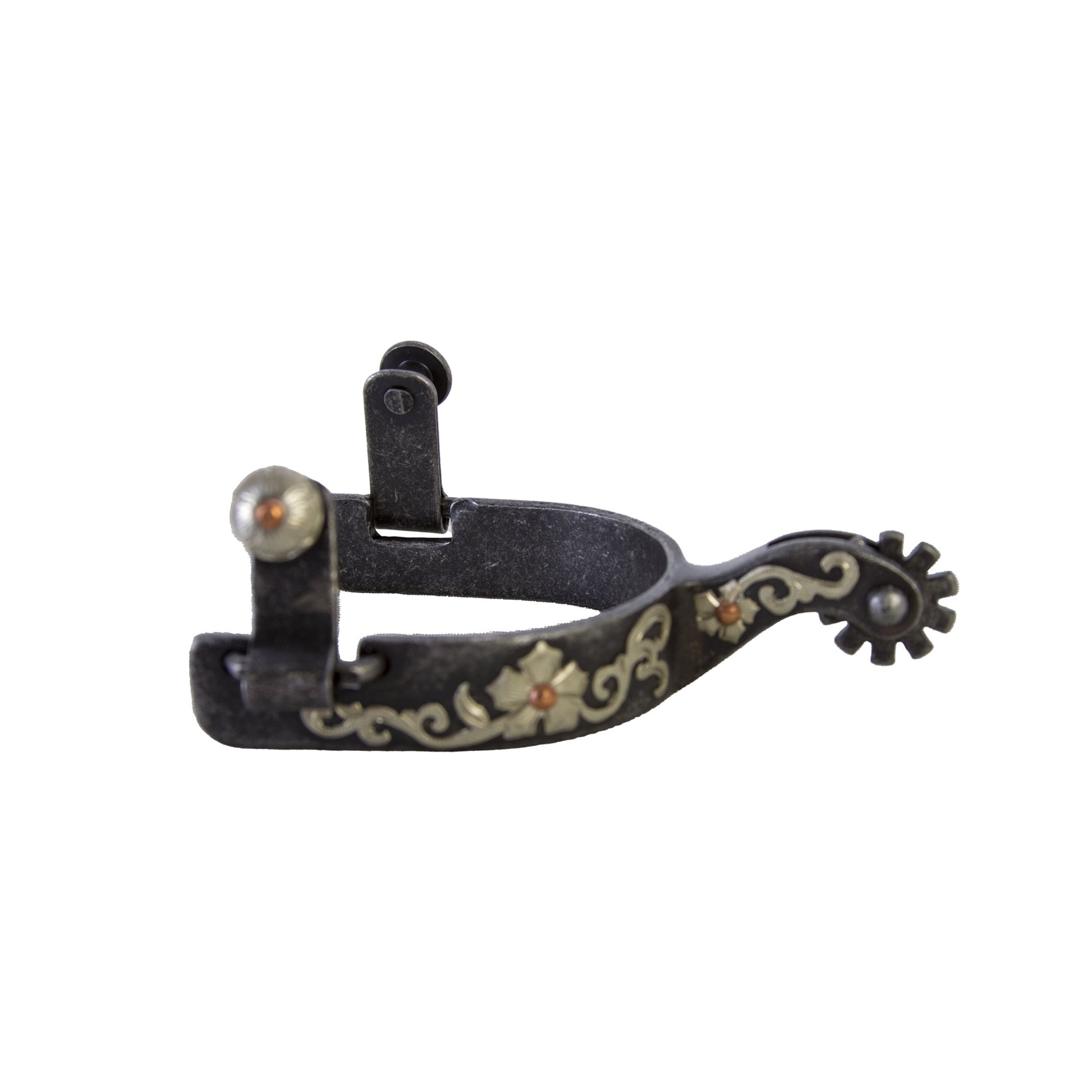 Floral Vine with Gold/Silver Trim Spur