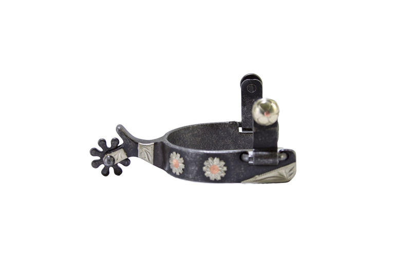 Spur with Flower Trim