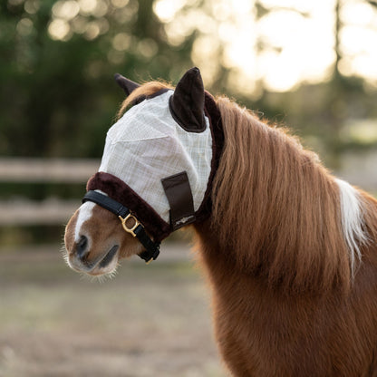 Kensington Miniature Signature Fly Mask with Plush Fl
