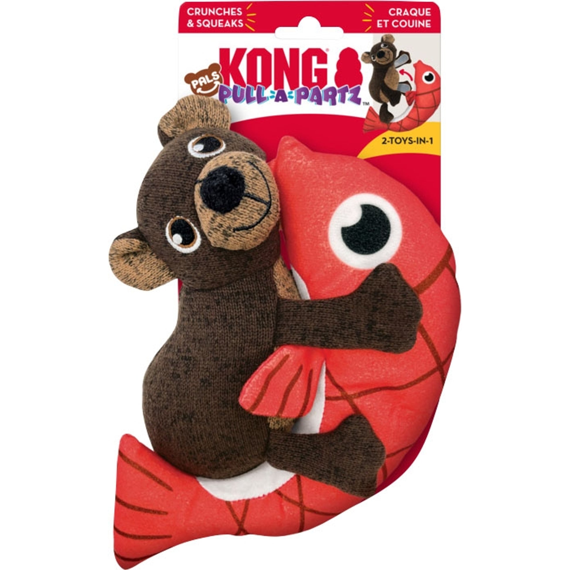 KONG Pull-A-Partz Pals Bear