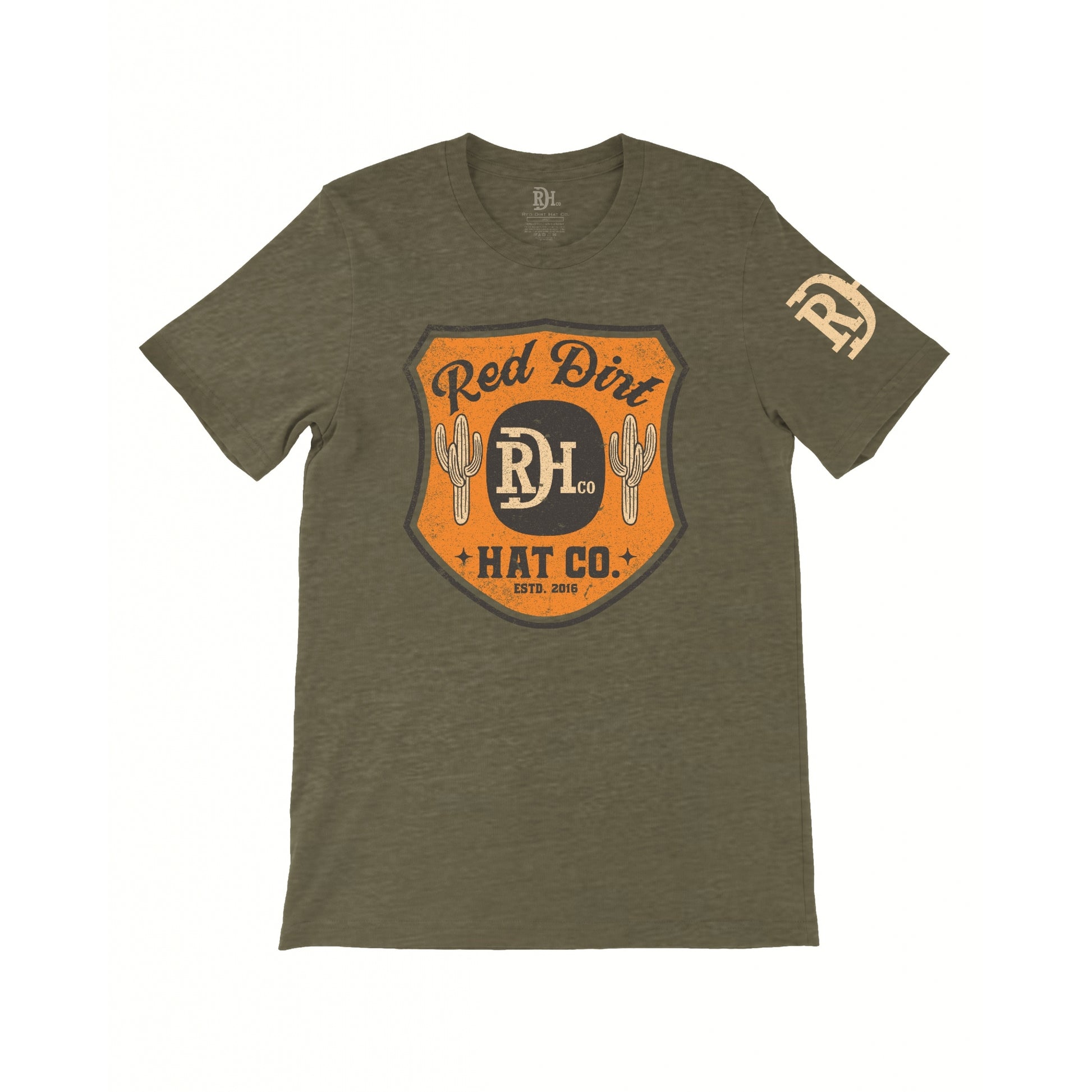 Red Dirt Hat Co Buffalo Badge T-Shirt