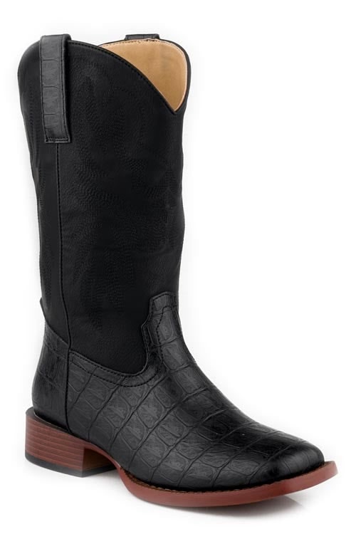 Roper Ladies Cowboy Catman Sq Toe Boot