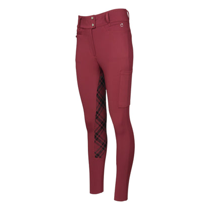Dapplebay Ladies Holiday Plaid Compression Breeches