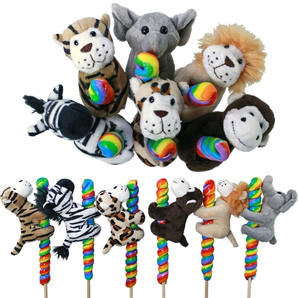 Plush Zoo Animal On Pop