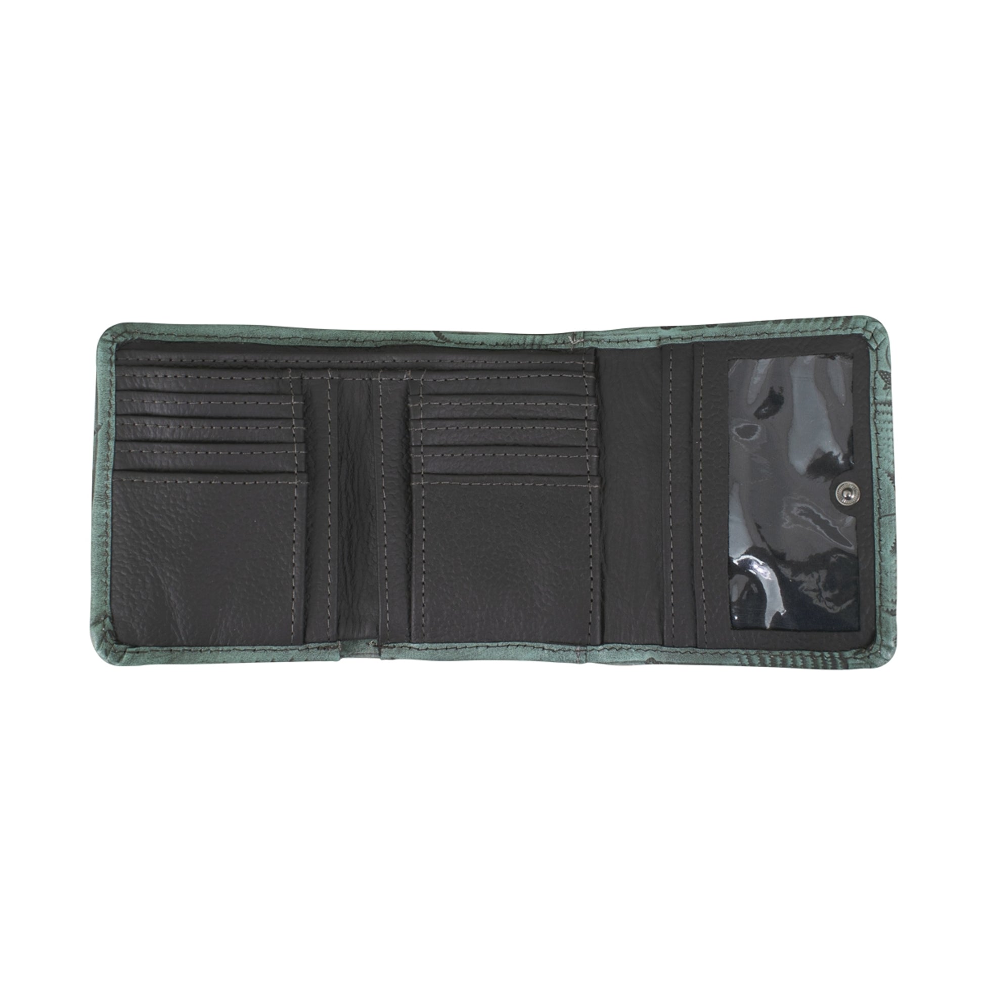 American West Ladies Small Tri-Fold Wallet