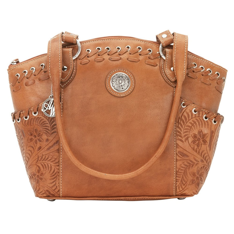 American West Harvest Moon Zip Top Bucket Tote