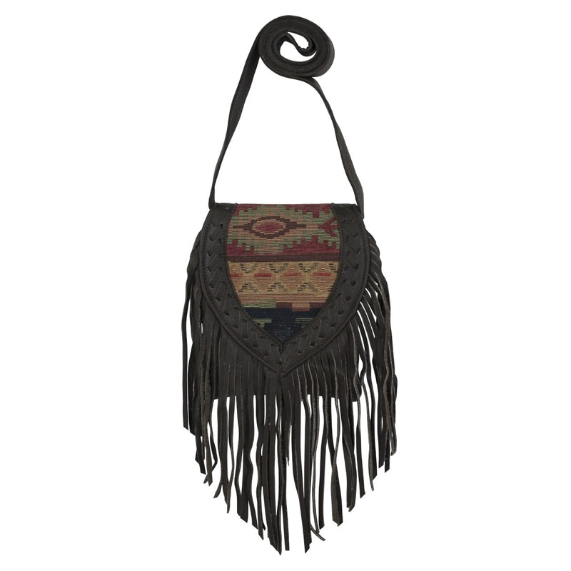 American West Fringed Cowgirl Crossbody with Fringe