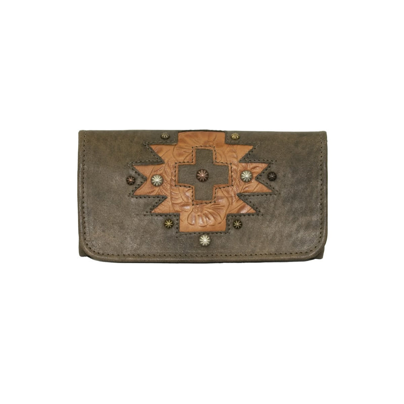 American West Navajo Soul Tri-Fold Wallet