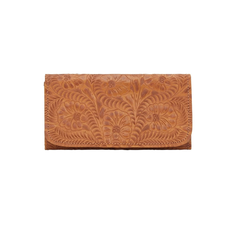 American West Ladies Tri-Fold Wallet