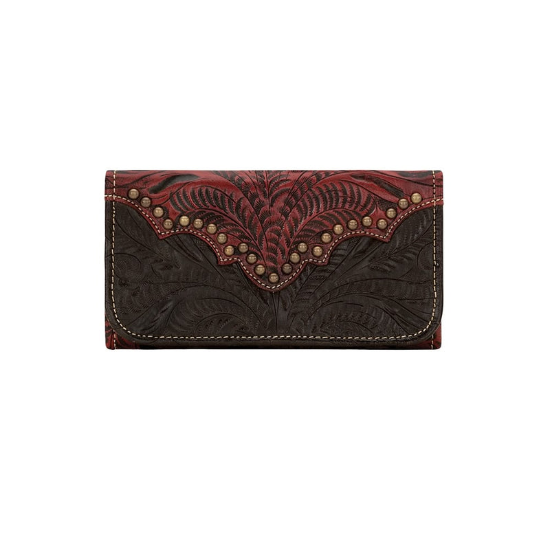 American West Ladies Annie's Secret Tri-Fold Wallet