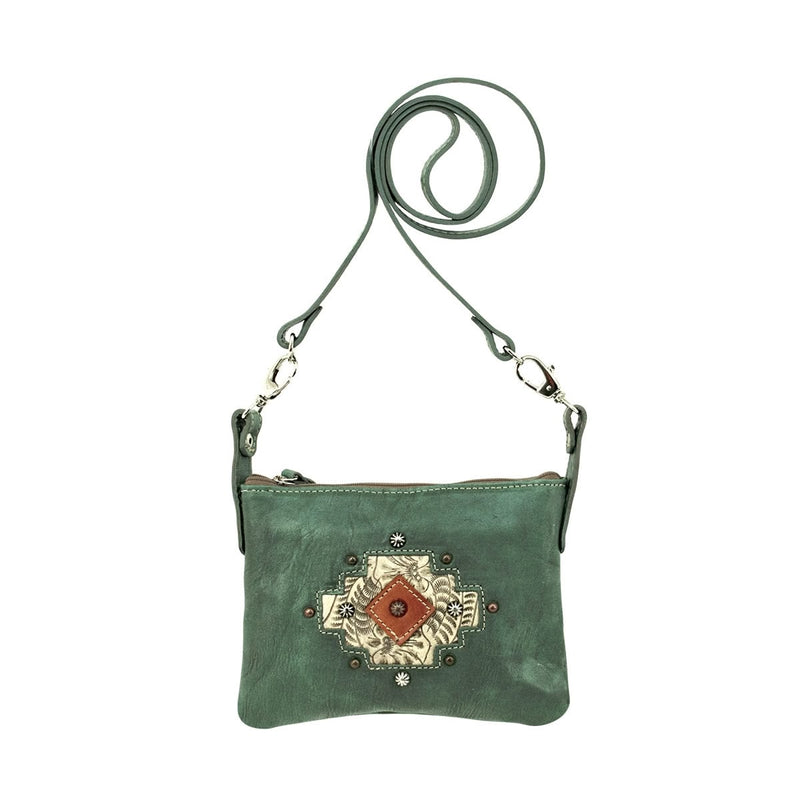 American West Navajo Soul Crossbody/Hip Bag with Detachable Strap