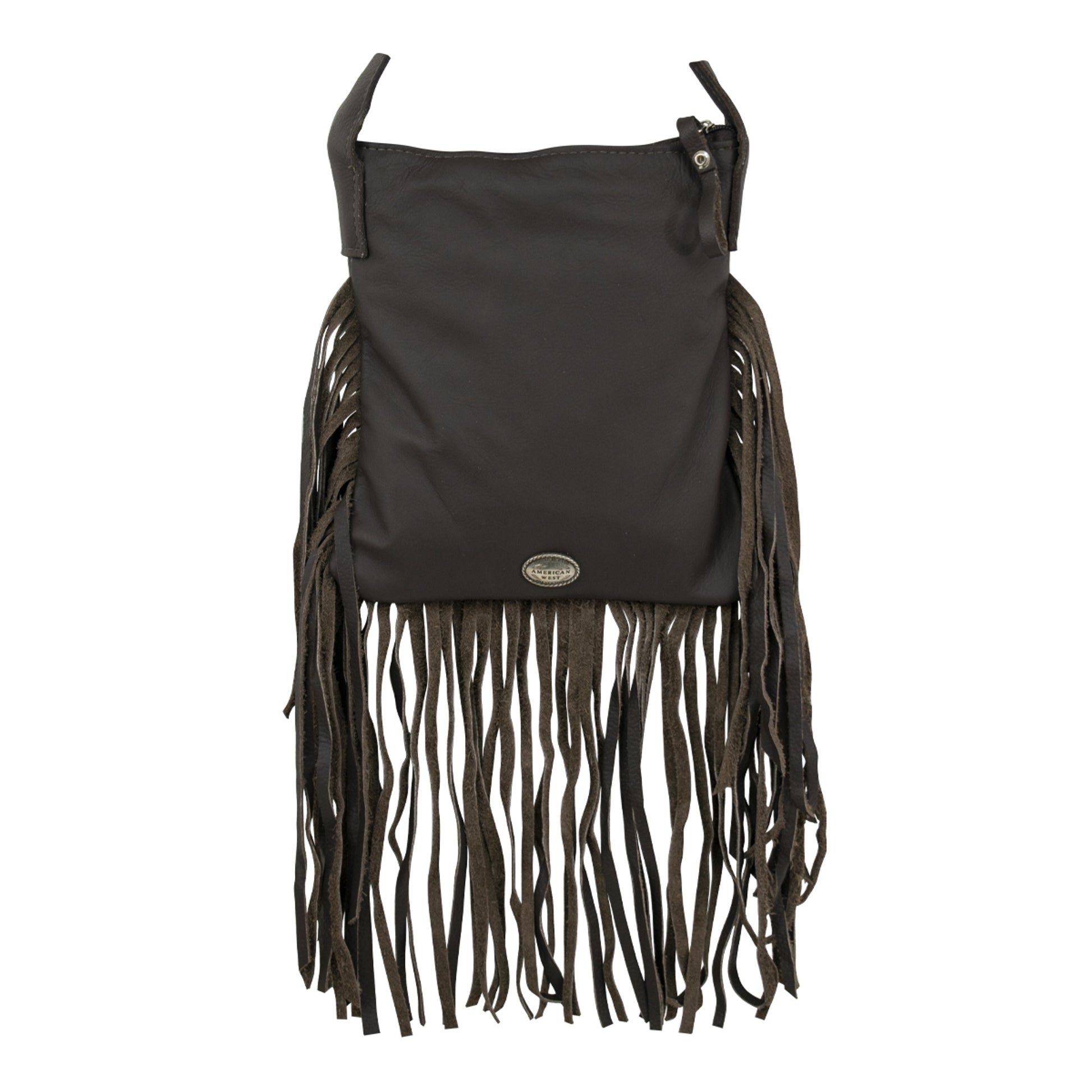 American West Fringed Cowgirl Crossbody with Fringe