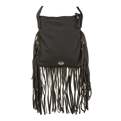 American West Fringed Cowgirl Crossbody with Fringe
