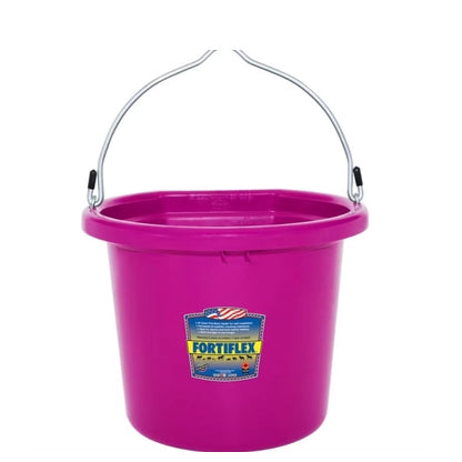 Little Giant DuraFlex Plastic Flat Back Bucket