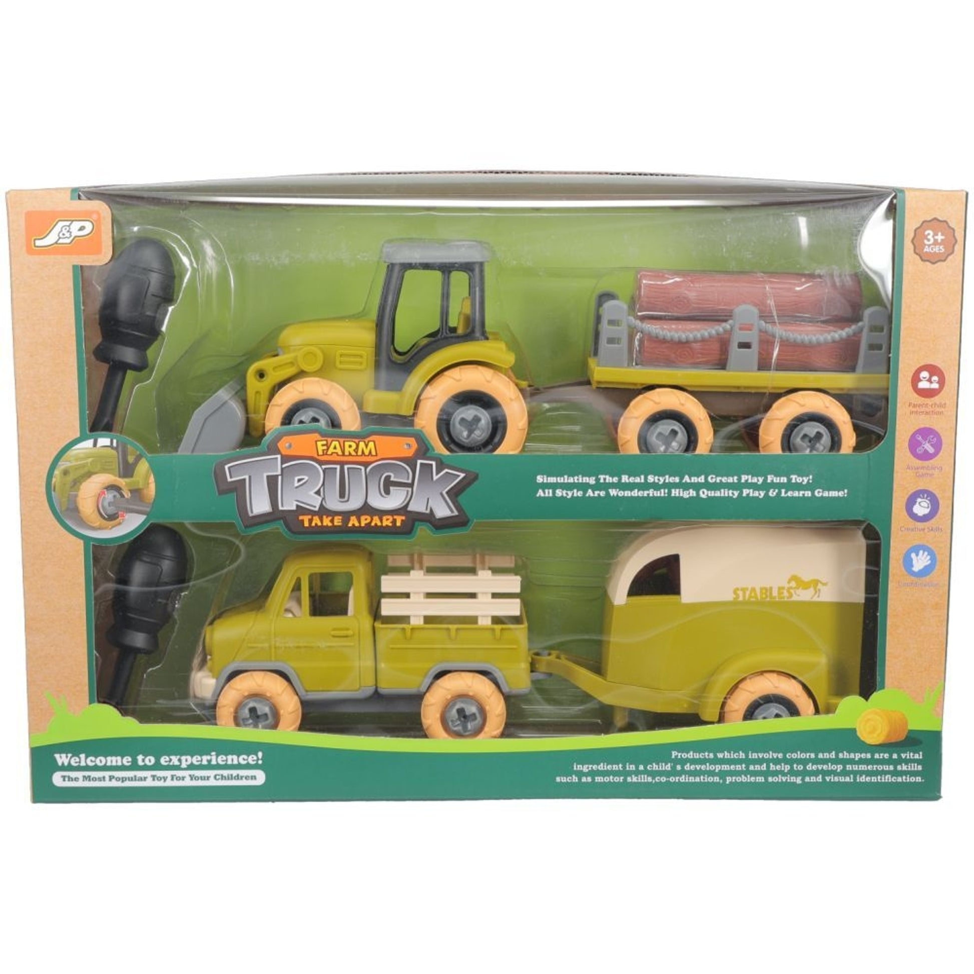 Gift Corral Truck & Tractor Set