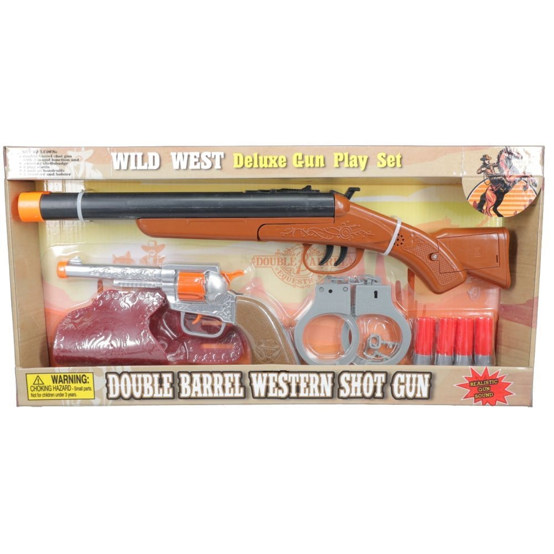 Tough1 Shotgun & Pistol Toy Gun Set