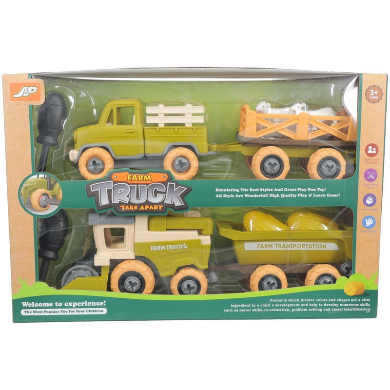Gift Corral Toy Truck & Combine Set