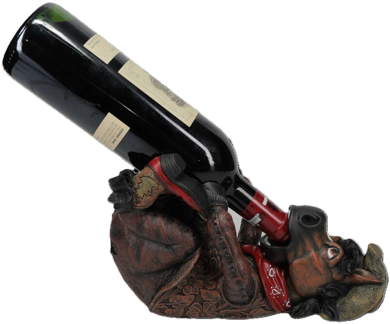 Tough1 Cowboy Horse Wine Bottle Holder